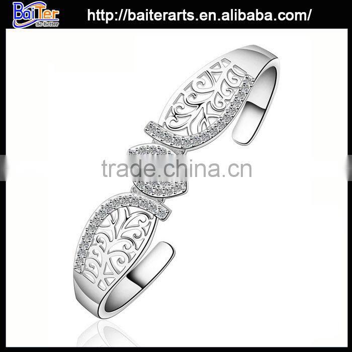 Hot 18K Gold Plated Copper Womens Multi Colored Stone Bracelet With Multi Colors