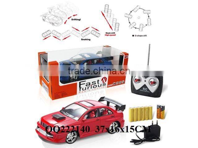 1:16 hot item R/C drifting car with head lamp toys rc car