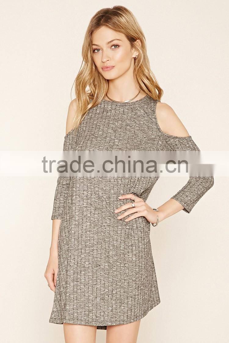 High Quality Knit Type Casual Dress With Fashion Design
