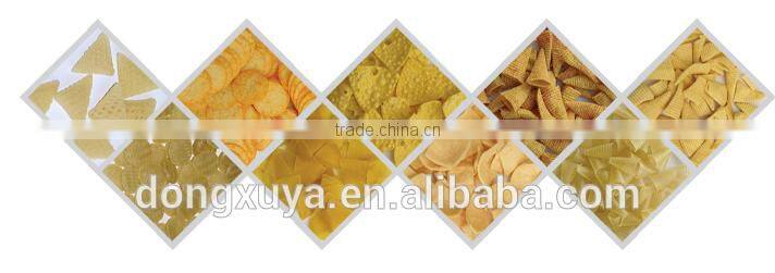 Shell spiral 3D snack food processing line, Stereoscopic triangle fish 3D snack food processing line