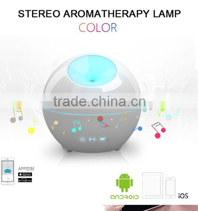 hot sales lauched bluetooth speaker aroma diffuser