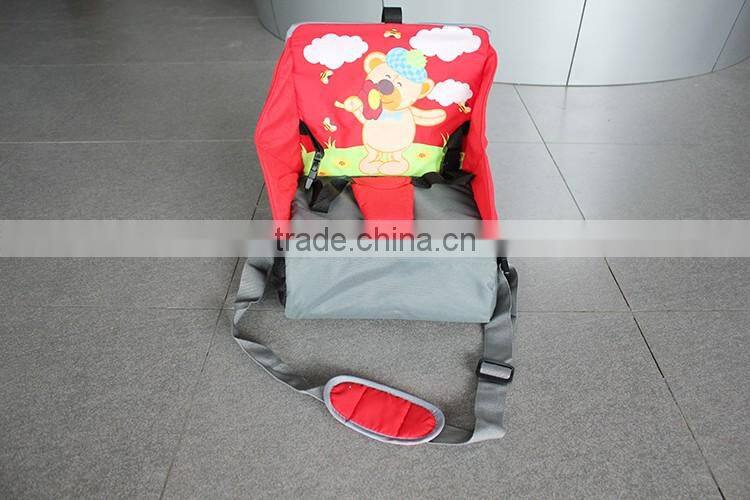 Newest design high quality car booster seat bag group 2+3