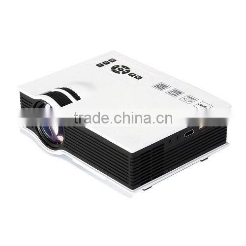 1080P LED Multimedia Mini Projector Home Theater Cinema 800 Lumen AV USB US
