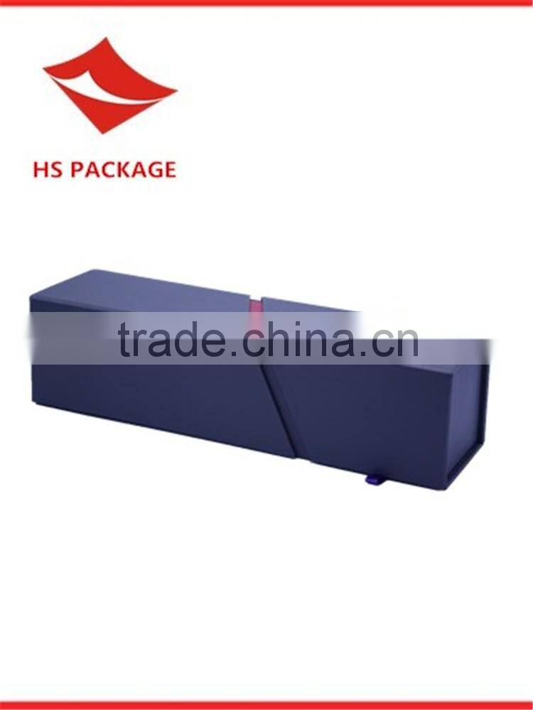 signle packed foldable paper wine box