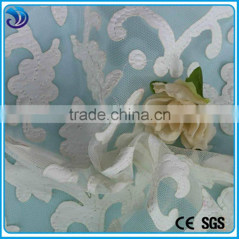 Summer Dress fabric Wedding Dresses lace laser embroidery fabric