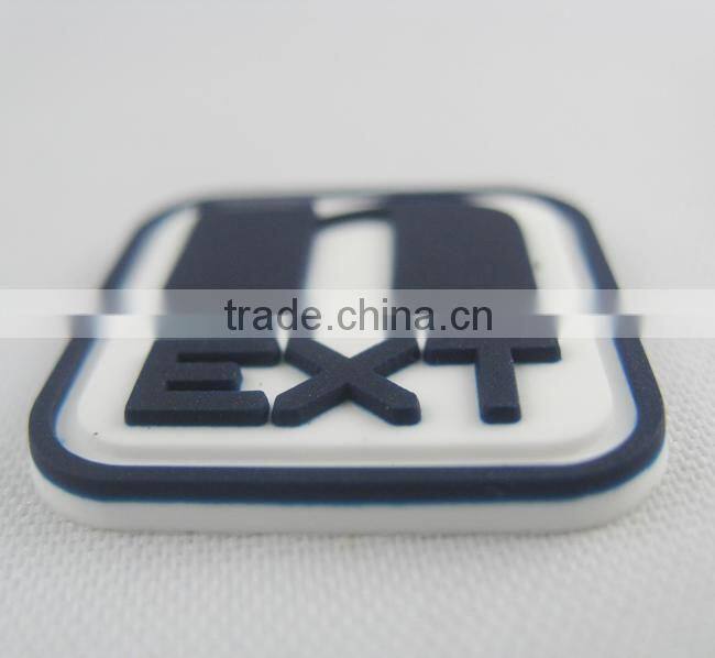 silicone rubber label logo