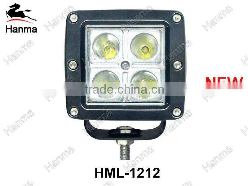 2012 HOT ITEM!!!! 4x4 offroad 16W CREE LED Work light,12V/24V driving light on motorcycle,ATV,SUV,JEEP,4WD,spot/flood,IP67.Orgio