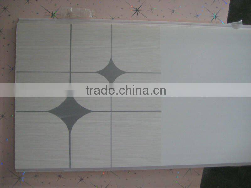 hot sale interior decoration bathroom ceiling tile design pvc wall covering panels for house