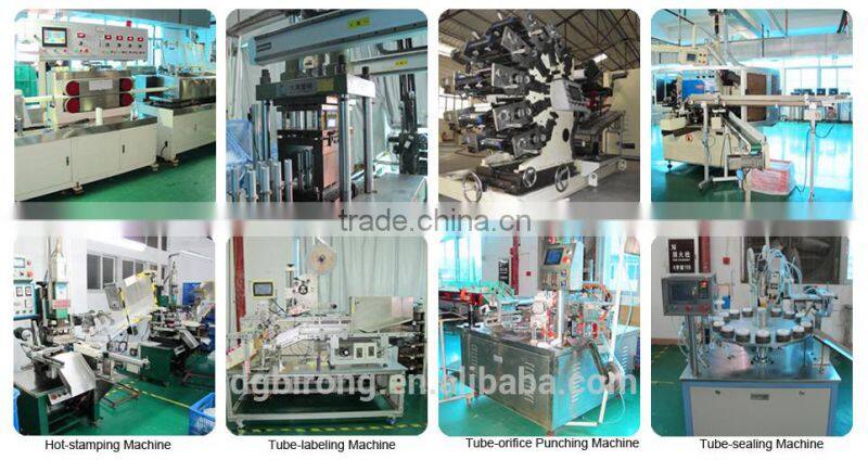 Red Plastic Makeup Container