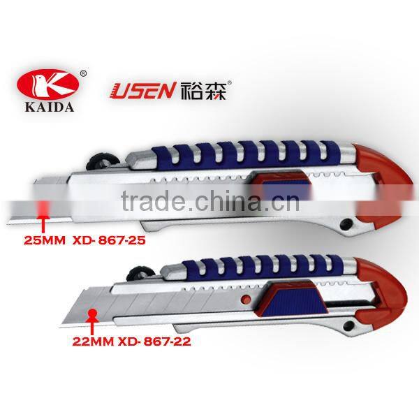 tool cutter 22mm Snap Off Blade Aluminium Alloy Utility Knife tool knife