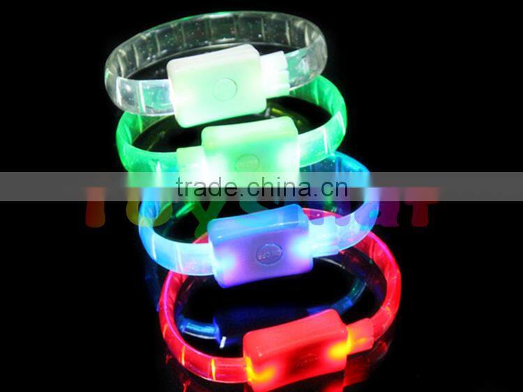 2016 Wholesale led running bracelet flashing led bracelet