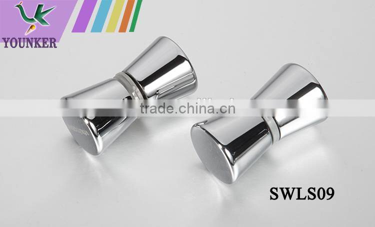 Fashionable trendy taper column stainless steel mini bathroom handle door knob