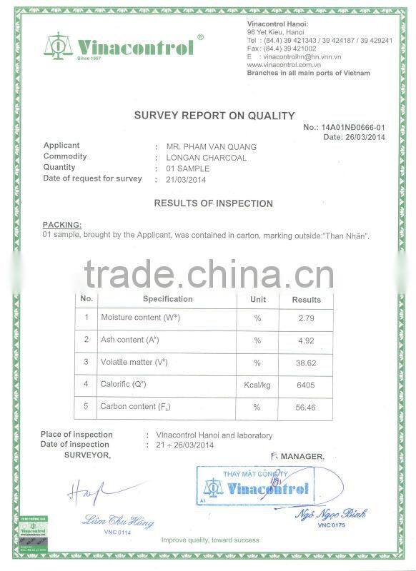 High quality wood charcoal