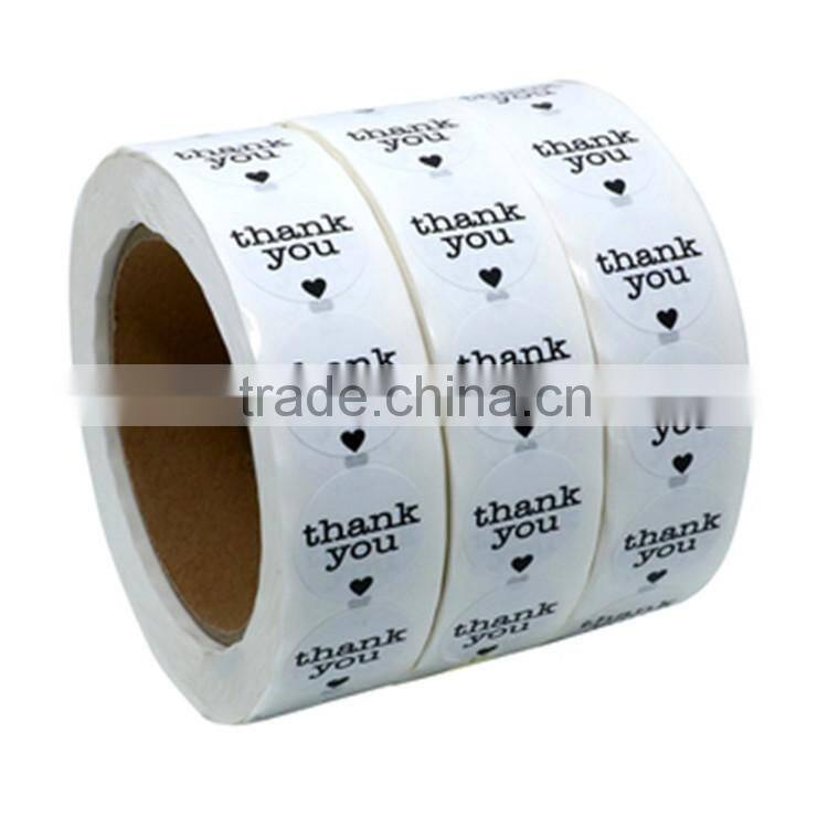 PET film blank roll qr code label sticker