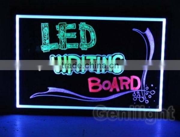 Acrylic flashing led writing board