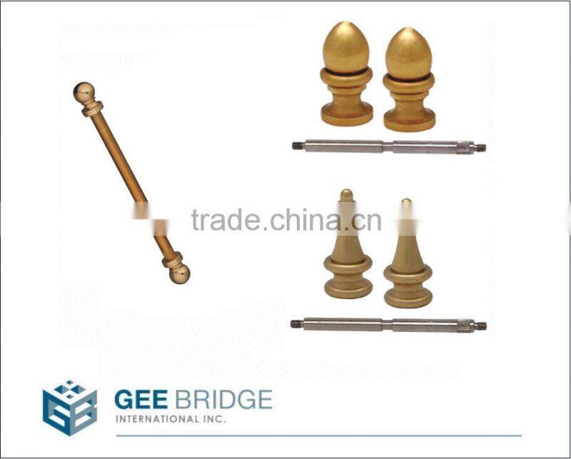 0203514 Solid Brass Residential Hinge Tip Kit