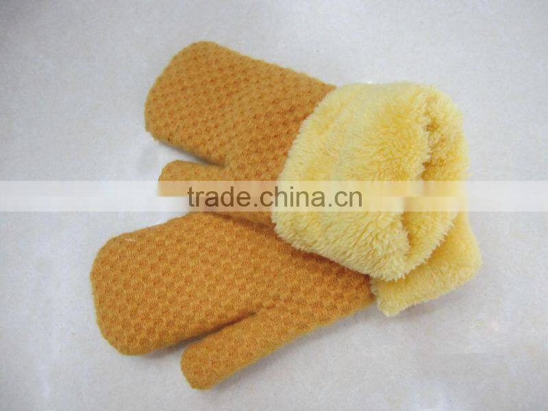 fashional 100% acrylic jacquard magic gloves of children glove