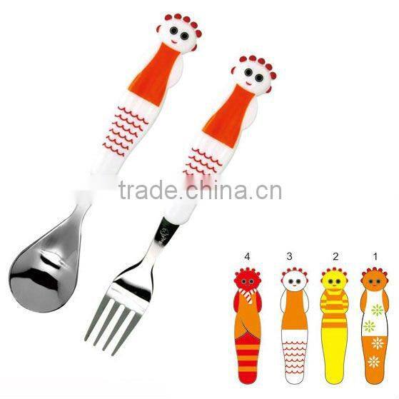 cartoon character stainless steel cutlery sets