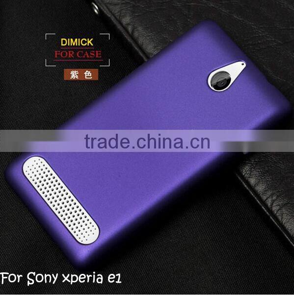 Frosted Matte Skin Hard Plastic Case For Sony Xperia E1