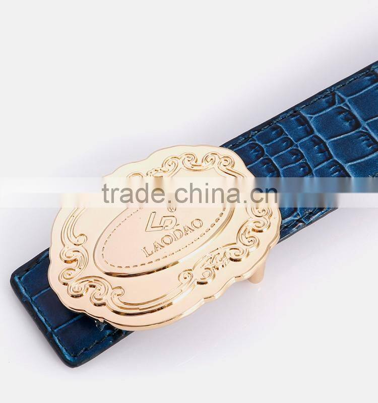 Latest design leather belt famous designer belts belt own design