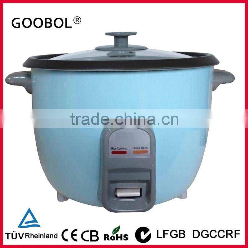 Small Rice Cooker With Alminum Steamer & S/S Lid, Non-stick Inner Pot
