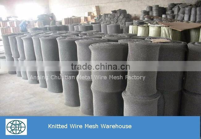 Knitted filter Wire Mesh for gas liquid filter