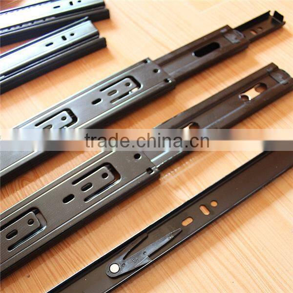 China Manufacturer Telescopic Channel Hanging Drawer Slide