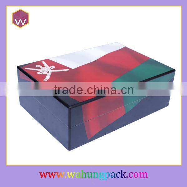 Lacquered wooden gift box empty packaging gift boxes(WH-3001)