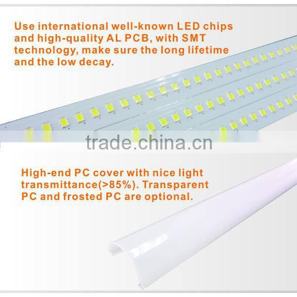 Shenzhen 4ft/5ft/6ft/8ft v shape t8 led tube