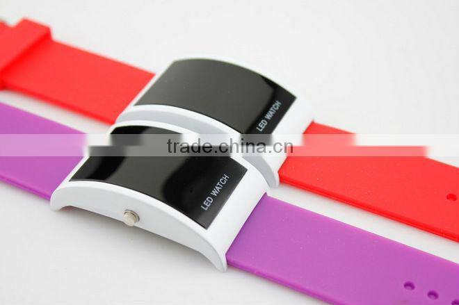 Wah Shun Watch factory OEM silicone digital led Hot sell watch