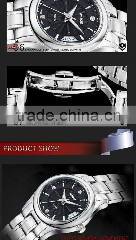 quartz wrist watches stainless steel bezel Brass watch hands Swiss movement best women's watch brands