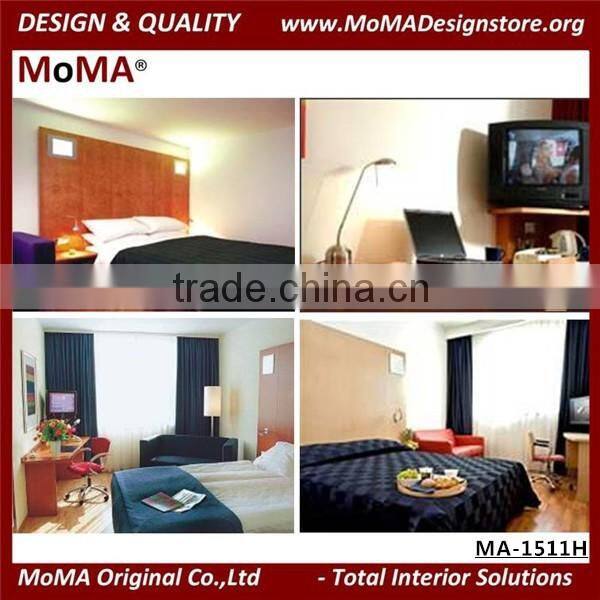 MA-1511H Modern European Wooden Hotel Bedroom Furniture Set