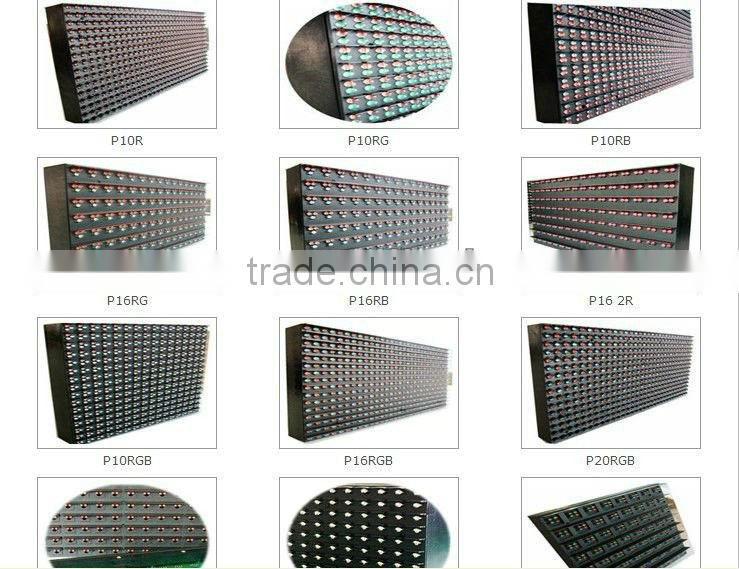 outdoor waterproof full color led module P16/ p16 p12 p10 p20 p25 led display module