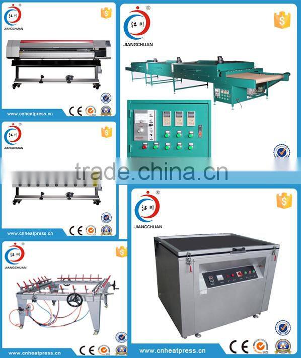 China lowest price 80*100 thermal cloth heat transfer machine for sale