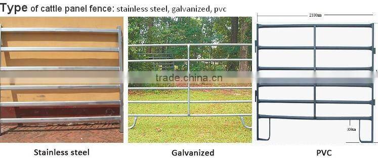 cheap Round Australia Cattle Horse Paddock Fence Panel For Sale, PVC Outdoor horse fence