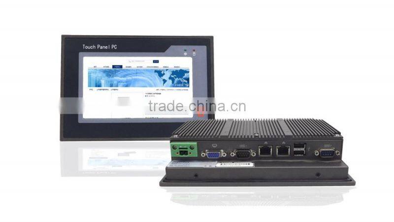 7" Atom N2600 dual-core 1.6Hz 2G RAM linux embedded touch screen panel pc