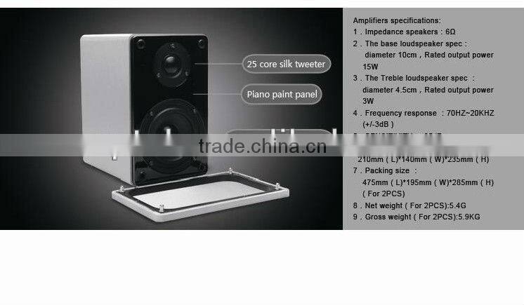 6N3 HIFI Audio vacuum tube Amplifer speaker with socket for iphone/ipad mp3 Home Amplifier usb port
