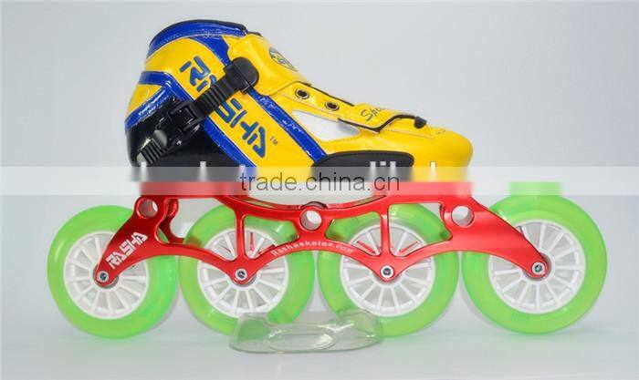 Rasha speed skate roller skates OEM figure skate internal frame aluminum pack frame steel frame