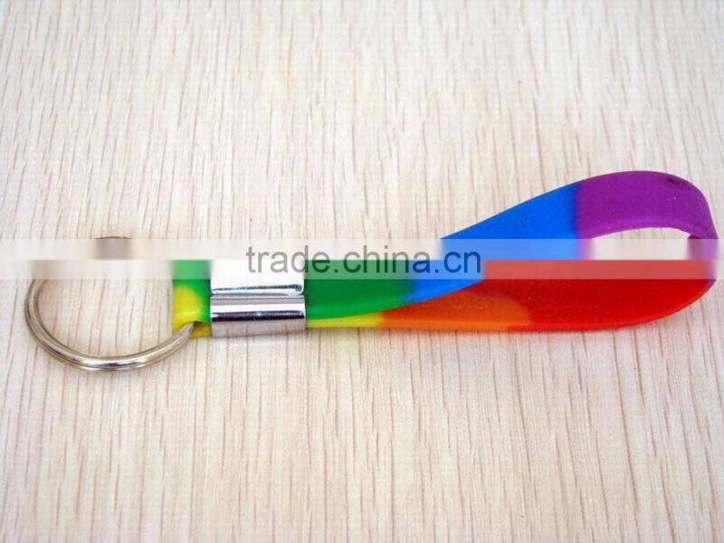 reflective printed satin lanyard