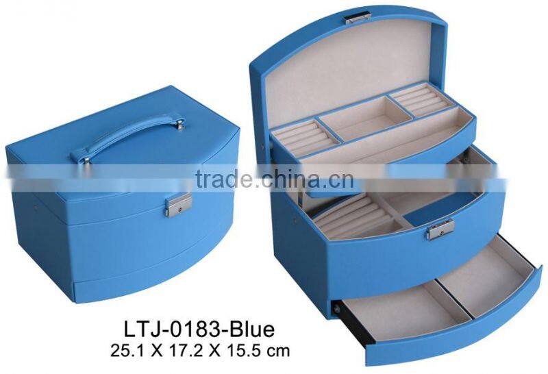 High quality large jewelry box,jewelry storage box wholesale
