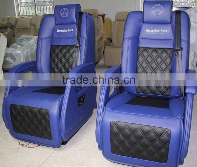 Hot selling single electric auto seat/ customized seat/luxury car seat for kinds of MPV with CCC standard