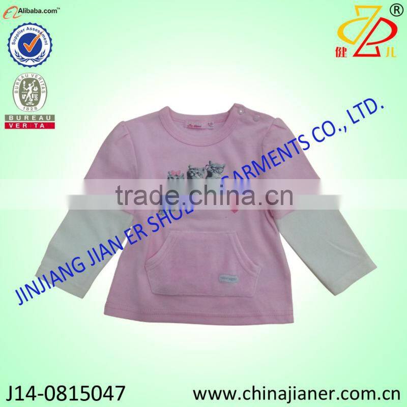 hot sale 100%cotton short sleeve summer wholesale baby tshirt