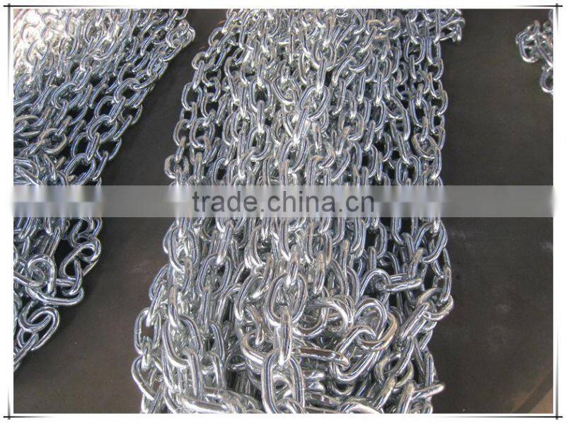 high quality electro welded open/studless link chain