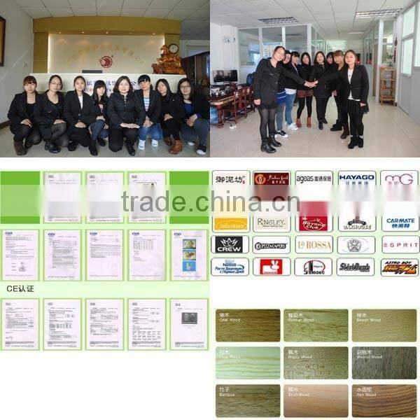 Glass Hanging Car Perfume Pendant Bottle with Wooden Cap