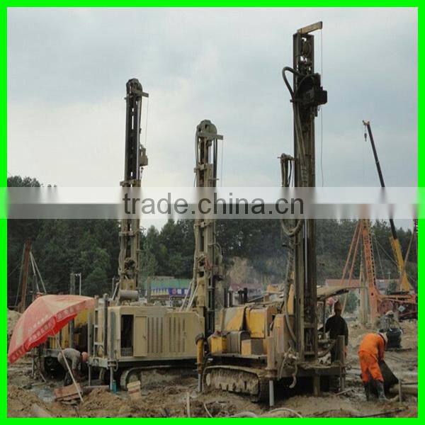 KW400 water well drilling rig ,portable geothermal bore well drilling