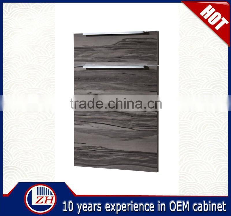 wholesale uv laminate wood grian kitchen cabinet swinging kitchen sliding door