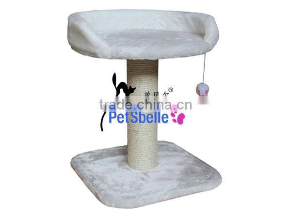 Sisal scratching post cat tree cat bed