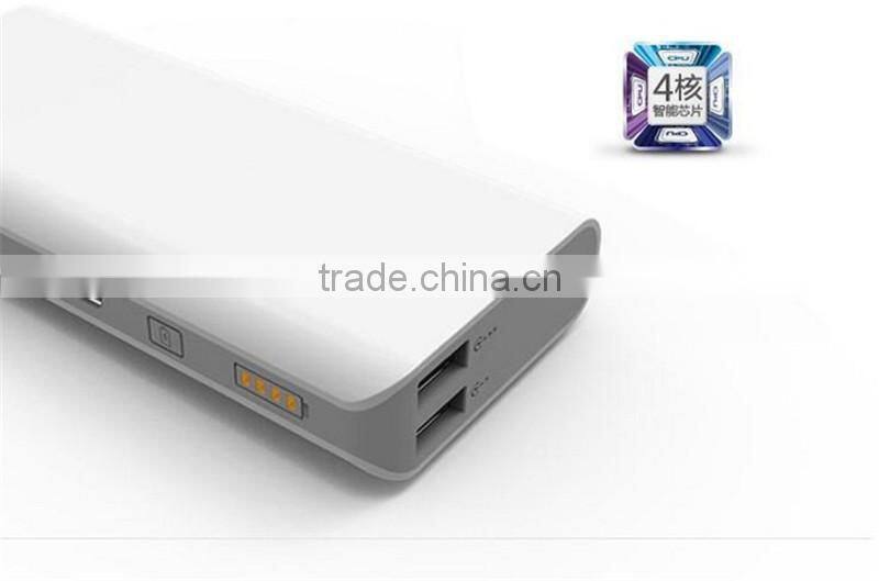 10400mah high quality led torch light portable power bank