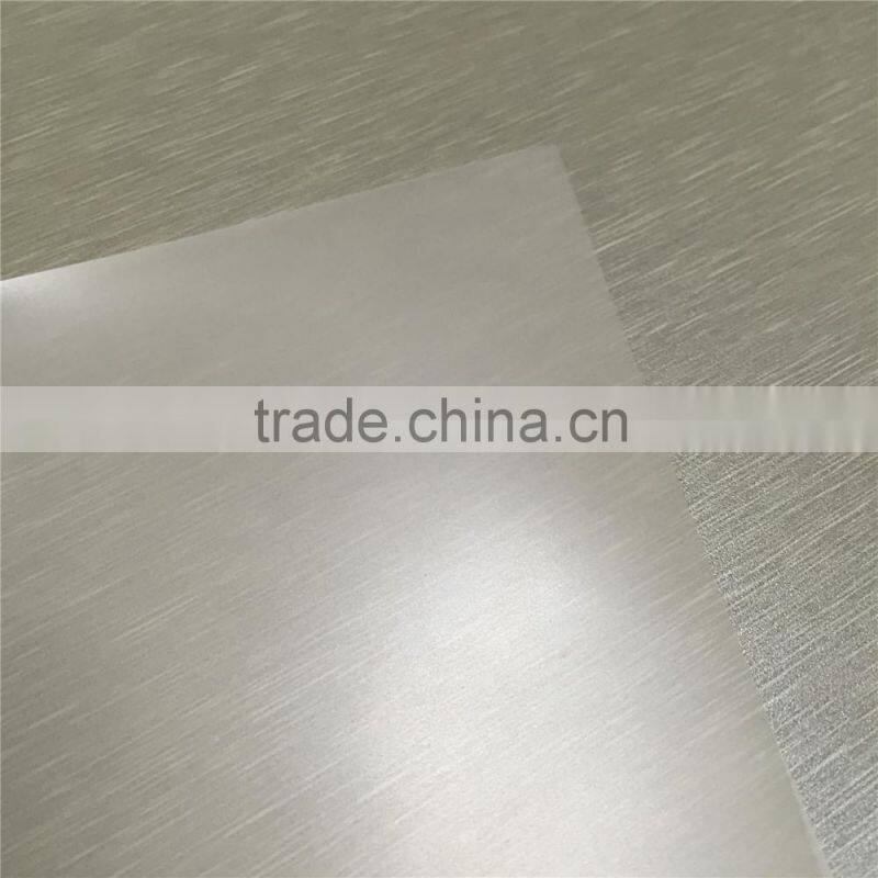 Latex & UV Printing High Stiffness Frosting Semitransparent PET Film Roll