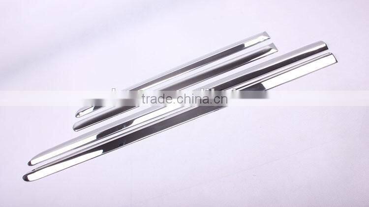 Body Side Door Moulding Cover Trim ABS Chrome 4 Pcs For Sorento Car 2013 Accessories